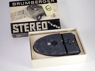 Brumberger Stereo Slide Viewer Realist W/box By Drt Well 1 - Ls9