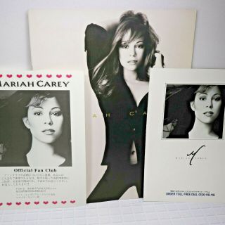 Mariah Carey Daydream Japan Tour Program Book W/flyer Mega Rare