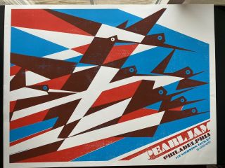 2006 Pearl Jam Philadelphia / Camden - Ames Bros Poster - See Detailed Pics