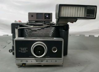 Vintage Polaroid Automatic 360 Land Camera Electronic Flash