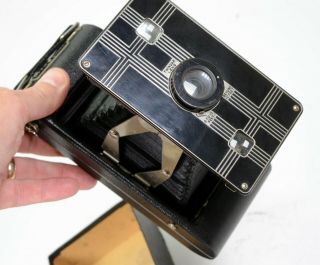 Vintage Jiffy Kodak Six - 16 Folding Camera Art Deco