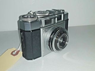 1956 Zeiss Ikon Contina Ii 527/24 35mm Film Camera 45mm 1:3.  5 Lens Case F/3.  5