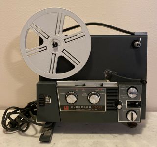 Vintage Dejur Eldorado Dual 8 Projector 888az - In