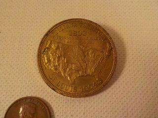 1904 - Vintage (bronze) " Louisiana Purchase Commemorative " Coin