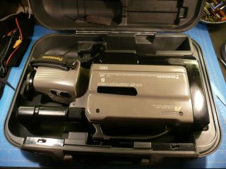 Panasonic Ag - 187u Vhs Reporter Video Camera Camcorder