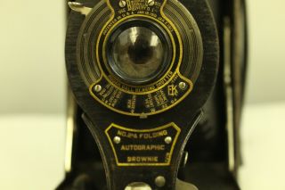 Antique 1915 - 26 Eastman Kodak No.  2 - A Folding Autographic Brownie Camera 3