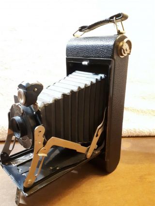 Vintage Pocket Kodak Junior Camera - No 1,  1930,  116 Film,  Black