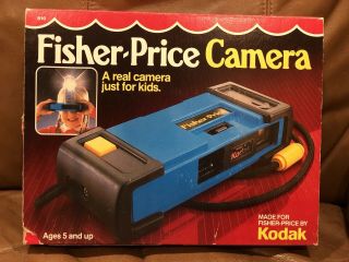 1984 Vintage Kodak Fisher Price Kids Film Camera