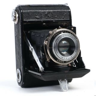 ^ Zeiss Ikon Nettar 515 Folding Medium Format Camera W/ 75mm 4.  5 Lens [fpr]