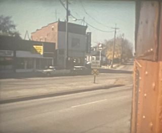 1977 South Shore Railroad Thru Michigan City In 8mm Home Movie 50ft Reel