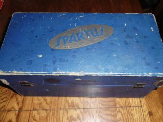 Vintage Spartus Slide Projector,  Includes Case,  Bulb,