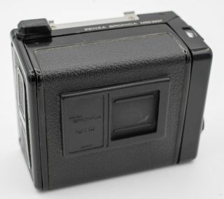 Zenza Bronica Etr Medium Format Slr Camera 220 Film Back - As - Is