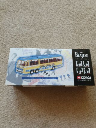 The Beatles 1997 Corgi Classic 35302 Magical Mystery Tour Bus Coach -