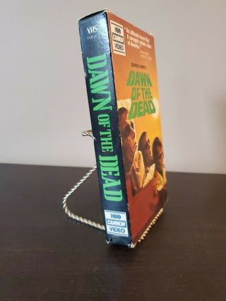 Dawn Of The Dead VHS 1977 Vintage Tape Horror Film Movie Suspense HBO 2