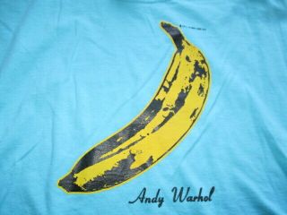 Retro Velvet Underground & Nico Concert Tour (lg) B T - Shirt Andy Warhol Lou Reed