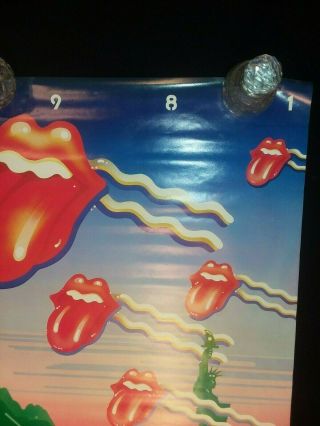 Vintage Rolling Stones Poster,  1981 American Tour,  Sponsored by Jovan,  Mick Keef 3