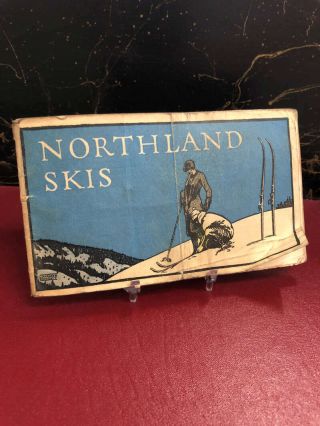 Northland Ski Mfg Ski Gear And Equipment Brochure Vintage 1920 
