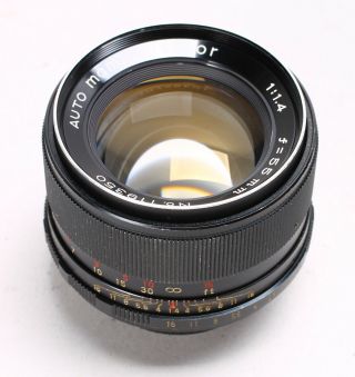 Mamiya Sekor 55mm F/1.  4 M42 Pentax Screw Mount Lens