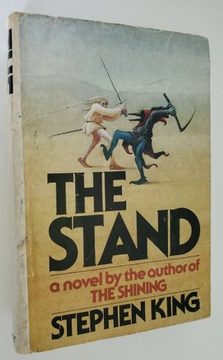 Vintage Stephen King The Stand Hardcover Book Doubleday Book Club Edition