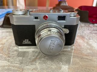 Vintage Petri 2.  8 Color Corrected 35mm Camera W/ Kuribayashi 45mm Lens