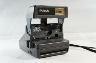 Polaroid One Step 600 Instant Film Camera W/ Strap,  2 - 3 Day Ship