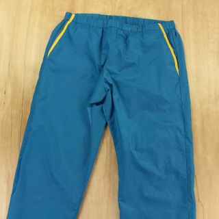 Vtg 80s 90s Sierra Designs Packable Nylon Windbreaker Pants Large Blue Outdoors