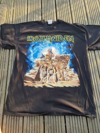 Iron Maiden Somewhere Back In Time Tour Shirt 2008 Xl