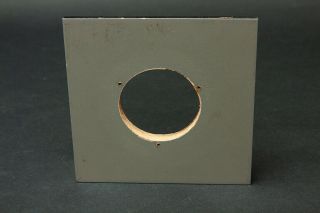 Burke & James 5.  2 " X 5.  2 " Lens Board With 57mm Hole