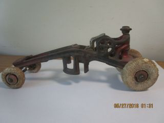 Vintage Kenton Toy Cast Iron Road Grader Tractor Parts/repair