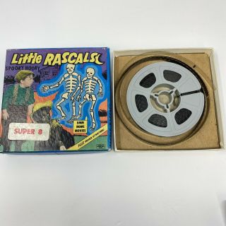 8 Sound Film Little Rascals Spooky Hooky 8mm Home Movie Halloween Box