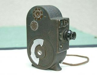 Bell & Howell Filmo Movie Camera Cine 309835 Double Eight Companion Wind Up 2