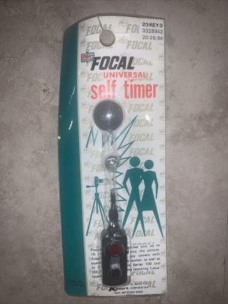 Vintage Kmart Focal Universal Self Timer For Camera Old Stock In Package