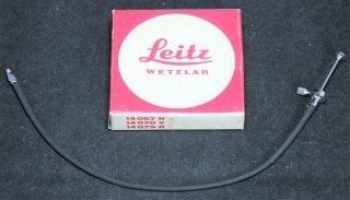 Leitz Wetzlar 14067 Cable Release W/ Box - Shutter - Leica - Camera - Vintage