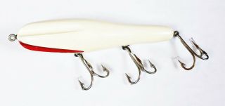 Unknown Maker Large West Coast Bull Trout Wilson ' s Fluted Wobbler Lure 2