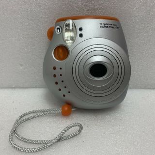 Fuji Film Instax Mini 20 Camera Only Silver Orange 60mm
