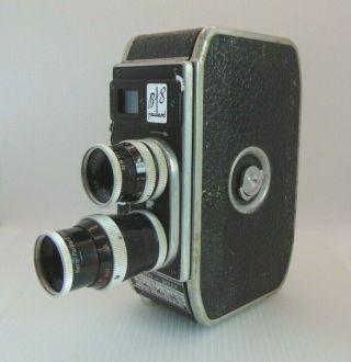 Paillard Bolex B8 8mm Movie Cine Film Camera With Case - Not