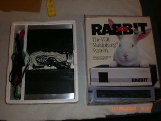 Rarely Vcr Rabbit The Vcr Multiplying System Mode 1985 Vintage