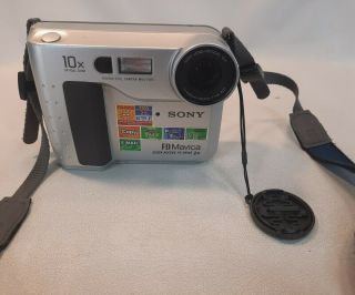☆ Vintage SONY FD Mavica MVC - FD75 Digital Camera 10X Optical - F/SHIP 3