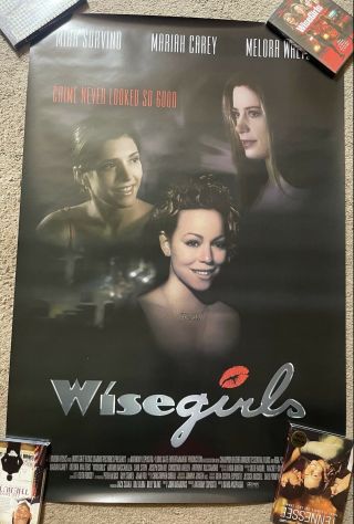 Mariah Carey Wisegirls Movie Poster Rare Hard To Find Must Have For Any Lamb