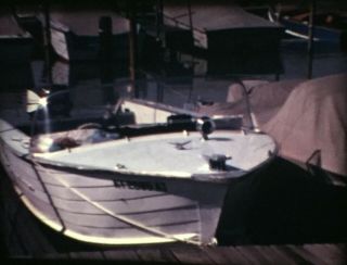 8 8mm Film 1970s Home Movie Boating Buffalo Ny - Kodachrome