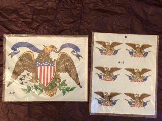 Vintage Eagle Decals By Decoral,  Inc.
