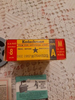 Vintage 1950 ' s Home Movie of Family Christmas Eve 1956 Chicago 8mm Color film 3