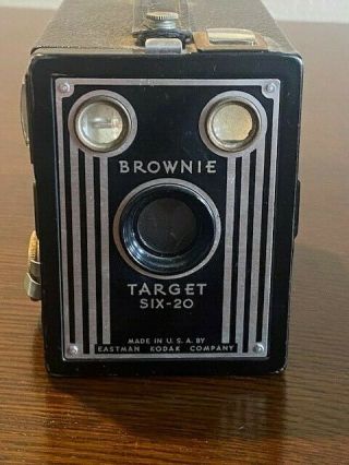 Eastman Kodak Brownie Target Six - 20 Box Camera,  620 Film,