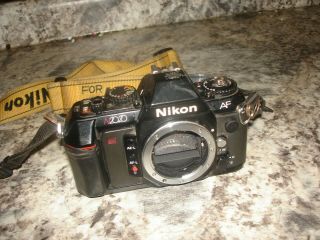 Vintage Nikon N2020 Af 35mm Film Camera Body Only Parts Repair Read