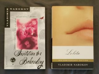 Lolita & Invitation To A Beheading By Vladimir Nabokov,  Vintage International Vg