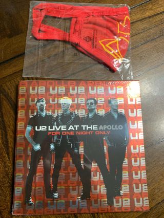 / Sealed: U2 Live At The Apollo - For One Night Only - 2 Cd Set,  Photos
