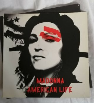 Madonna American Life (mega Rare 2003 French Promo 2 - Track Cd