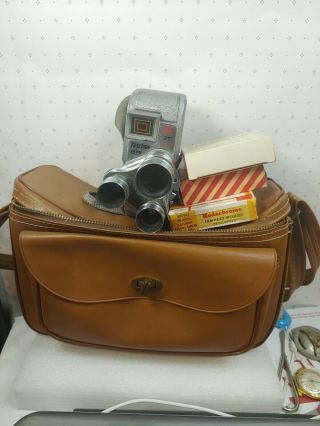 Vintage Keystone Capri 8mm Movie Camera Case 8mm Film