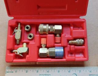 Vintage Blue Point Tools Usa Air Conditioner Service Adaptor Kit Act600