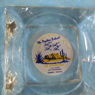Vintage Ashtray The Fighter School William 